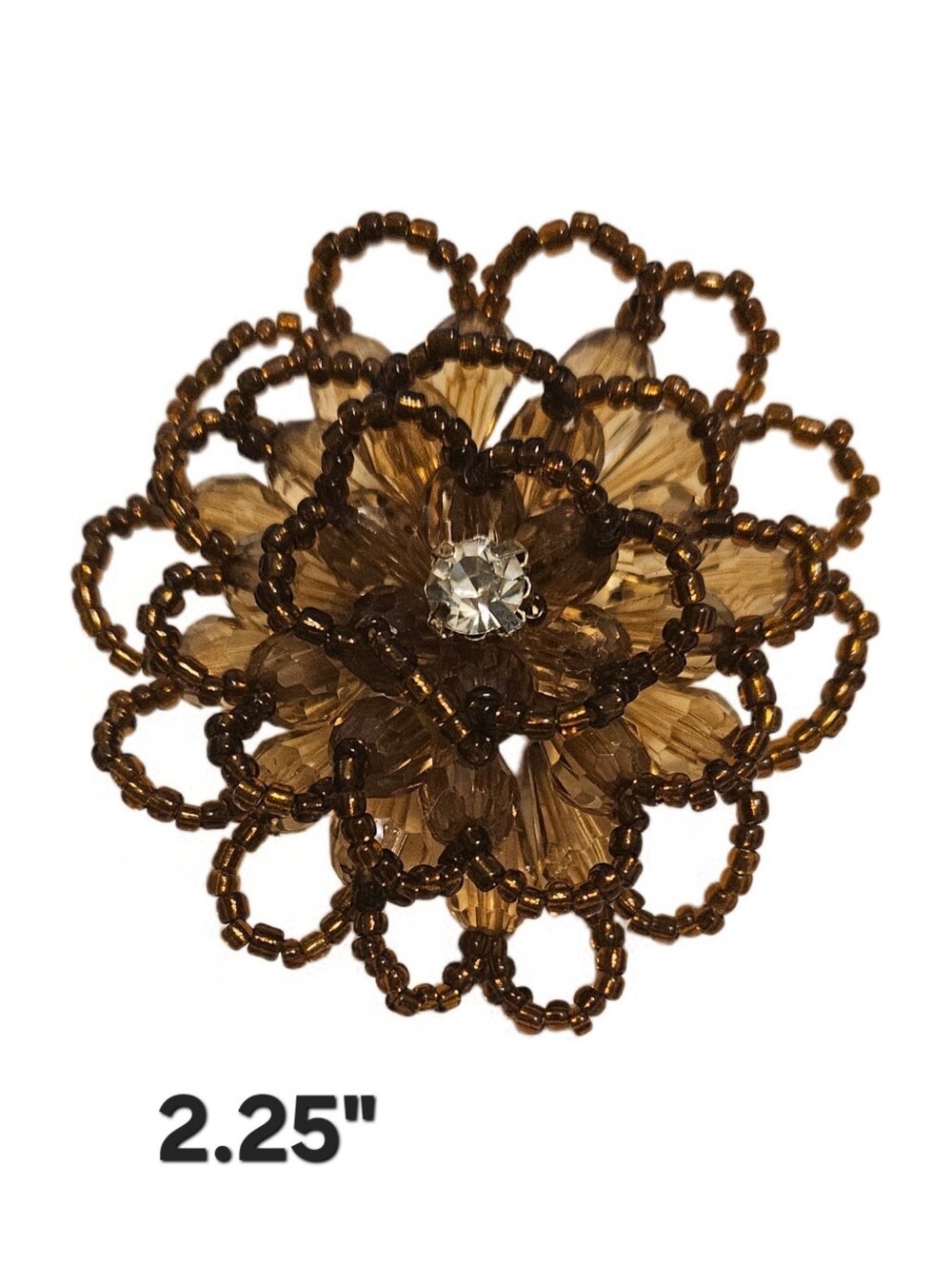 Handcrafted Natural Tone Brooch Bundle - Picture 3 of 7
